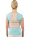 Cream Cotton & Polyester Royal Posture Support Belt. 