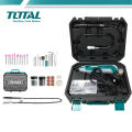 Total Mini Flexible Shaft Mini Drill Die Grinder 130W with 110 Pcs Accessories. 