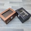 3 Slots Watch Organizer Box 3 Grid Watch Box Smart Watch Storage Case. 