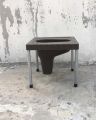 Elderly toilet chair Plastic toilet stool toilet chair toilet seat toilet elderly pregnant women household solid Plastic. 