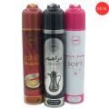 Air Freshener Bahrain Pearl | Darahim | Soft | ARABIC Pack of 3 300ml Big Bottle Al Arabia Room Spray Imported High Quality Value Budget Pack Deal Offer Fresh Scent Fragrance | Wash Room Bath Room Easy to use | Office Room | Car Air Freshener | Hotel Room. 