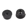 Furniture Non-slip Tapered Rubber Feet Washer 22mm x 10mm 24 Pcs. 