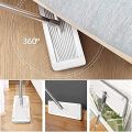 Floor Mop with Bucket, Flat Squeeze Mop Bucket System Cleaning Home Floor Cleaner In-Wash Scent. 