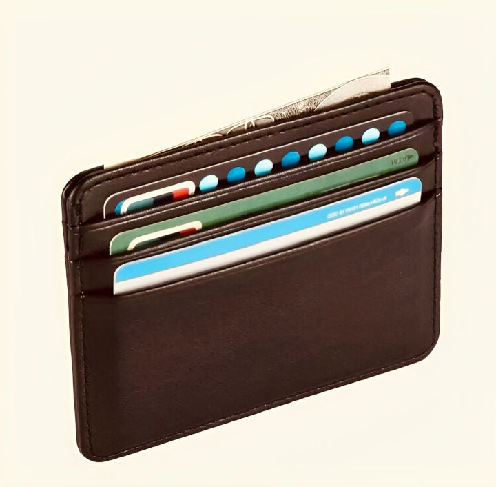 Mini Slim Smart Card Holder - Slim Smart Wallet - Smart Wallet With 7 Compartments