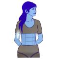 ABDOMINAL BELT EXTRA LONG Use After Delivery And Operation. 