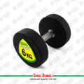 SNK FITNESS Rubber Coated Dumbbell - New Stylish Design Dumbbells Available in 2kg, 3kg, 4kg, 5kg, 6kg, 7kg. 