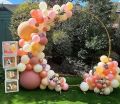 Round Arch Stand, Metal Balloon Stand, Round Balloons Stand, Easy to Assemble Round Stand, Arch Stand Frame, Circle stand, Balloons Frame Circle, Round Decor Frame, Round Balloons Arch Stand, Round Arch Stand For Balloons Decoration. 