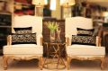 Set Of 2 Coffee Chairs & One Side Table. 