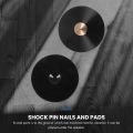 1 Sets Speaker Loudspeaker Spikes Stand Feets Audio Speaker Repair Parts Turntable DIY Speaker Stand Shock Pin Nails and Pads Accessories. 
