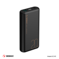 Sigma SC-93 Ababeel 22.5W PD+QC3.0 20000mAh 3 Output Power Bank LED Power Display FCP/QC/PD Super Fast Charging. 