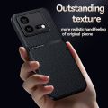 For VIVO iQOO 8 Pro Case With Metal Plate Phone Case For iQOO Neo 8 Pro Neo8 Magnetic Car Holder Leather Shockproof Back Cover. 
