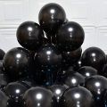 Pack of 20,10 Silver and 10 Black Metallic Chrome Shiny Balloons Large 14 Inch Latex Balloons, Party Balloons for Happy Birthday Baby Shower Graduation Wedding Anniversary Decorations Helium Supported. 