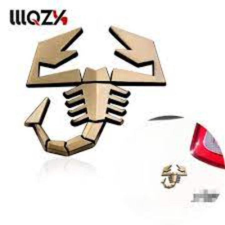 Alloy 3D Scorpio  Shape Badge Sticker Car Logo