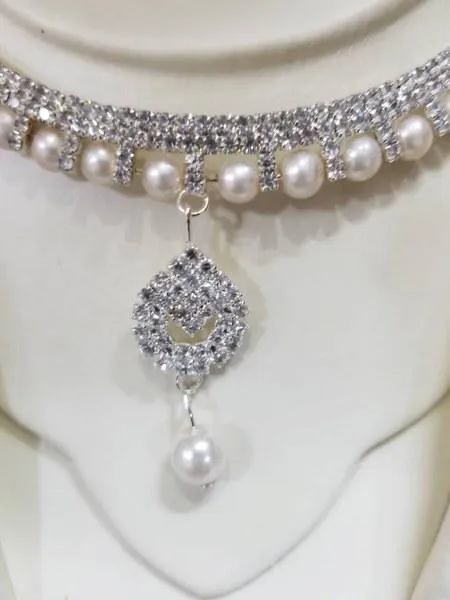 Silver%20Crystal%20Rhinestone%20Girls%20Jewellery%20Set%20Women%20Trendy%20Fashion%20-%20Image%203