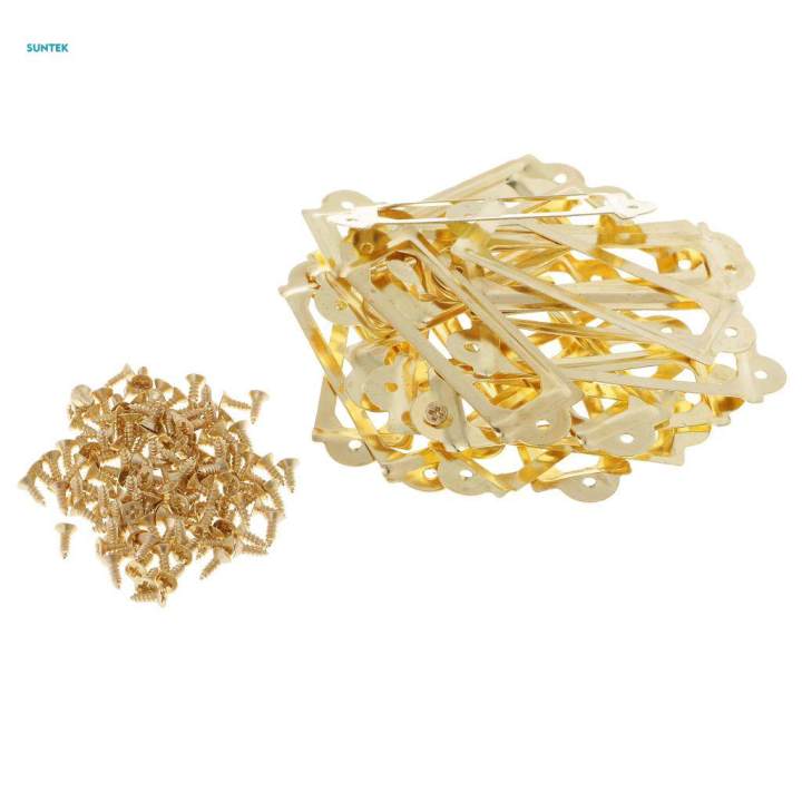 40pcs%20Screw%20Label/Card%20/Tag%20Holder%20Drawer%20Label%20Pull%20Label%20Frames%20Metal%20G%20-%20Image%202