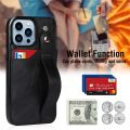 For iPhone 14 Pro Wrist Strap Holder Phone Case. 