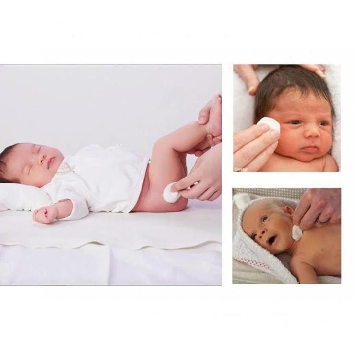 Cotton Balls White 100 Pcs for Babies