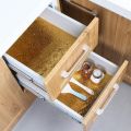 Golden Kitchen Wallpaper Self Adhesive Kitchen Aluminum Foil Stickers Oil Proof Waterproof Drawer Sticker. 