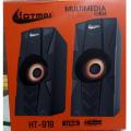 Hotmai Best Multimedia Computer Speaker HT-919 Super Bass for PC, Mobile, Laptop, LED. 