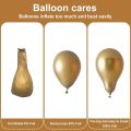 Pack of 24 - Latex Matte Finish Golden Balloons (Gold Premium Latex Balloons - Great for Kids, Adult Birthdays, Weddings, Receptions, Baby Showers, Water Fights, or Any Celebration). 