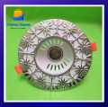 Ceiling Downlight Bulb Holder Screw type E27-3 Inch (White). 