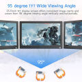 13.3 inch Small PC Monitor Mini Monitor HDMI Monitor 1366x768 LED Monitor with HDMI VGA AV BNC USB Intput, for Fire Stick Computer Xbox Ras pi, Kitchen Monitor, Built-in Speaker. 
