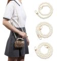 13 Sizes Pearl Belt Shoulder Bag Straps Bags Handbag Handles Pearl Strap DIY purse Replacement Long Beaded Chain. 