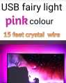 USB fairy light  8 function usb wire 15 feet length.. 