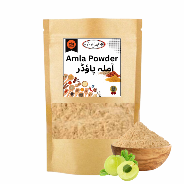 Organic Dry Amla Powder for Hair & Skin - 100 Grams