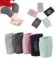 Baby Crawling Anti-Slip Knee Pads, Adjustable Breathable Cotton Baby Toddlers Anti-fall Knee/Elbows Socks Set Unisex, For Babies Infant Toddler Boys And Girls Safety Protector (a pair). 