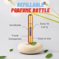 5ml Mini Perfume Atomizer Set, Refillable Travel Spray Bottles, Portable Scent Dispensers for Women, Pack of 5. 