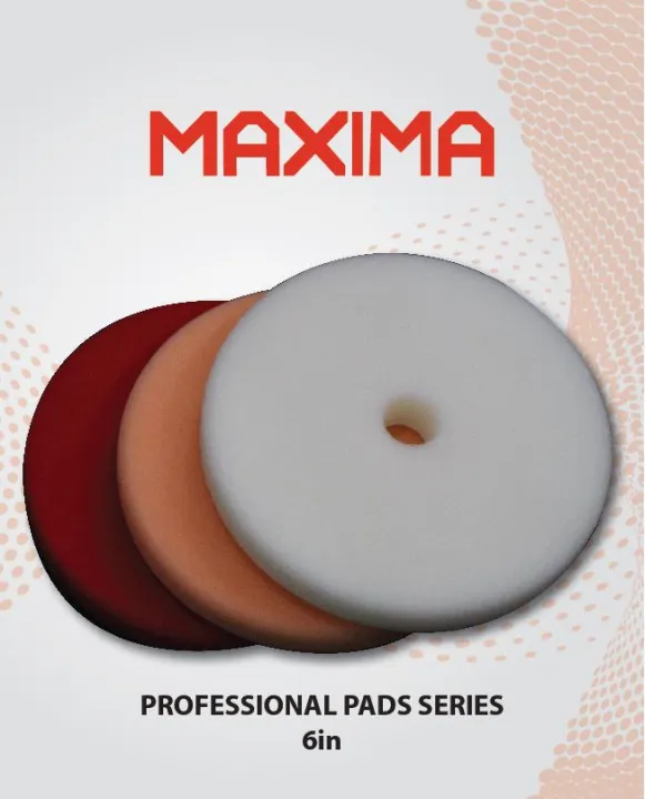MAXIMA%206INCH%20PROFESSIONAL%20PADS%20BUNDLE%20-%20PACK%20OF%203%20-%20GERMAN%20FOAM%20-%20Image%203