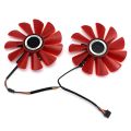 XFX 85MM Diameter RX-570-2048SP RX-580 FD10U12S9-C for XFX RX570 4G RX580 Video Image Cards Cooling As Replacement Fan. 