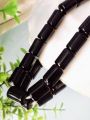 15 Glass Crystal Transparent Multicolor 14mm* 10mm  Cylinder Beads for DIY, Jewelry Making, Crafting – 14mm* 10mm  Cylinder Shape Beads | 26 pcs Mix Set. 