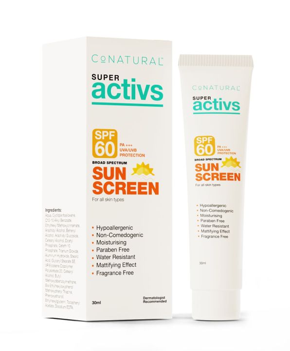 Conatural Broad Spectrum Sunscreen - SPF 60