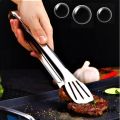 Quality Stainless Steel Cooking Tong with Unique Head Grabs.. 