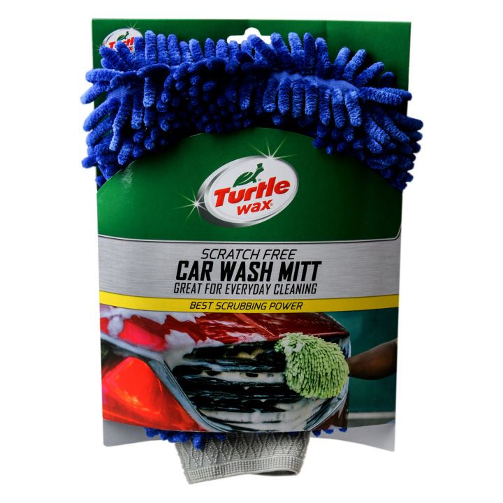 TURTLE WAX - MICROFIBER / MICROFIBRE - SCRATCH FREE CAR WASH MITT