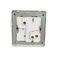 Multi Socket Light Plug Multipurpose Pearl Golden Metal Plate For UPS, Fridge, LED TV, Computer, All Type of Chargers DAAZLED. 