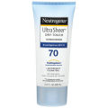 Ultra Sheer Liquid Sunscreen SPF 70 | Lightweight High Protection Sunblock Lotion | 88ml. 