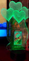 Custom RGB Stylish Art and Fancy Acrylic Glass Plate | Suitable for Happy Birthday, Anniversary, Gift and many other occasions. 