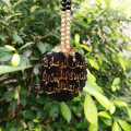 Islamic Car hanging with Dua e safar single side, Car Hanging, Dream Catcher for Car. 