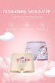 Pack of 4- New Fashion Girl's Underwear Cute Cartoon Print Comfortable Breathable Baby Girl's Panties 2-12 Yrs. 