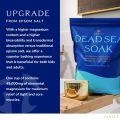 Magnesium Flakes,  Dead Sea Bath & Foot Soak, Alternative to Epsom Salt with Over 800,000mg of Elemental Magnesium Per Bag 600g. 