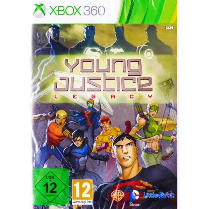Young Justice: Legacy - Xbox 360 JTAG Game DVD