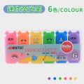 4/5/6 Colors Kawaii Highlighter Pens Cute Bear Oblique Tip Quick-Drying For meetings Note Office Stationery School Supplies.. 