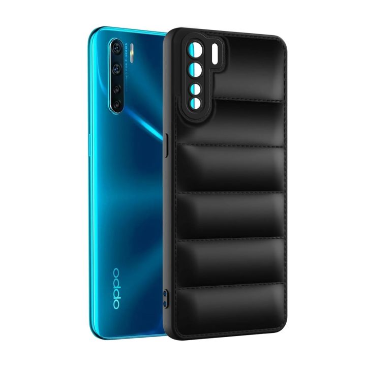 Oppo Reno 3 Puffer Multi Colore Fashion Design Soft Silicone Mobile