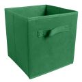 Toy Storage Box Foldable Square Fabric Storage Bin Collapsible Box Clothes Organizer Cube - 2 Pcs. 