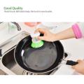 2020 hot sale kitchen washing utensils flower pot Dish brush with soap dispenser washing liquid Dish brush. 