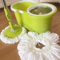 Spin Mop - Easy Spin Magic Mop Set - 360 Degree Microfiber Mop Head Home Clean Tools Microfiber. 