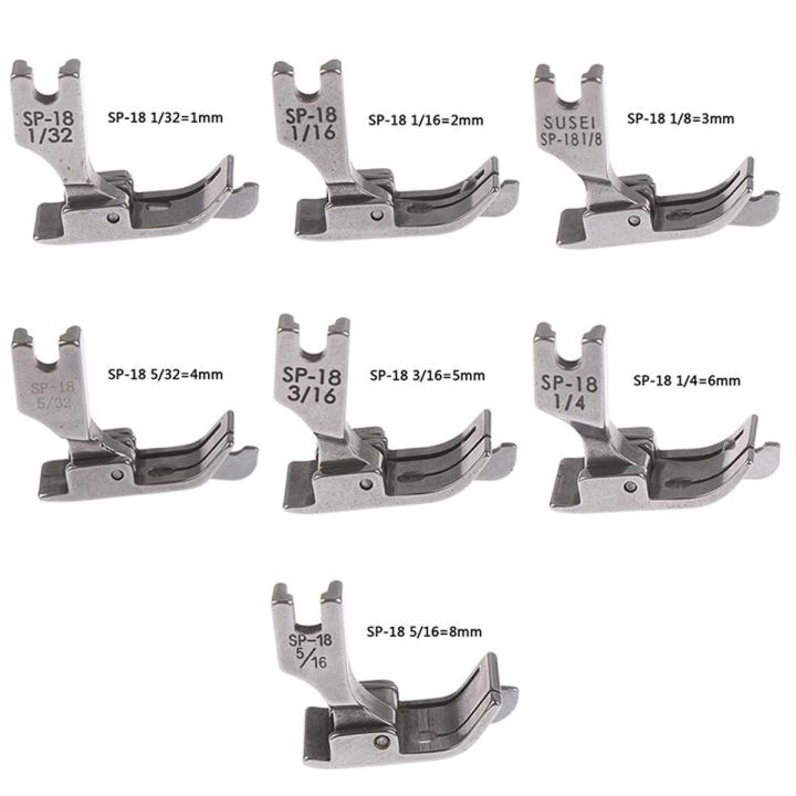 1pc Industrial sewing machine full steel RIGHT & WIDE presser foot Eatop